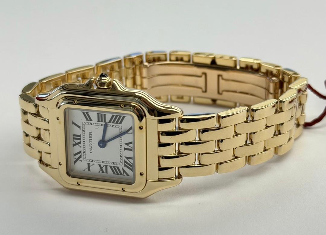 Montre Cartier Panthere 2025 or jaune 18 carats 27 mm à quartz WGPN0045 4014 - Série complète